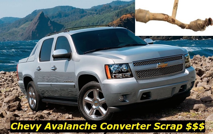 Cehvy Avalanche cat converter scrap price